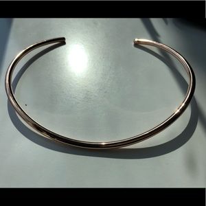 Ann Taylor Loft Rose Gold Cuff Choker